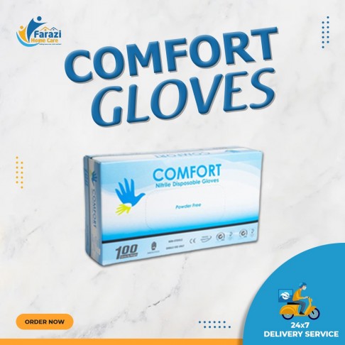 Comfort examination gloves