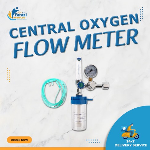 Central Oxygen Flow Meter